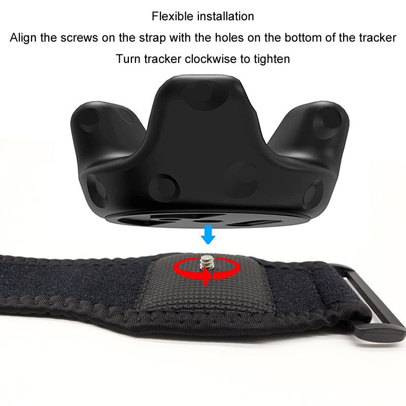 Vive Game Tracker Strap Set - 2 Wristbands 1 Belt-1915197607706234884