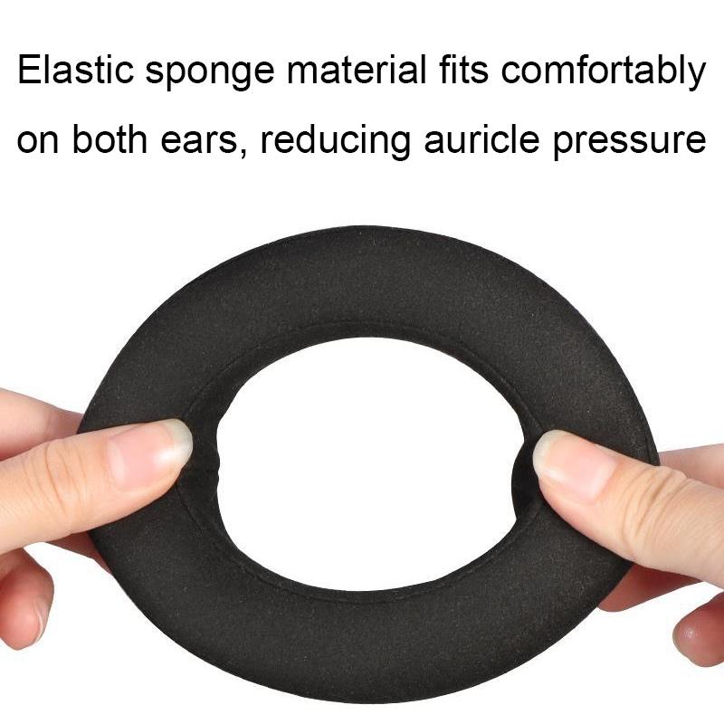 Breathable Leather Headset Cover For Focal Clear Mg Pro - Brown 2 Pack-1915197431151202306