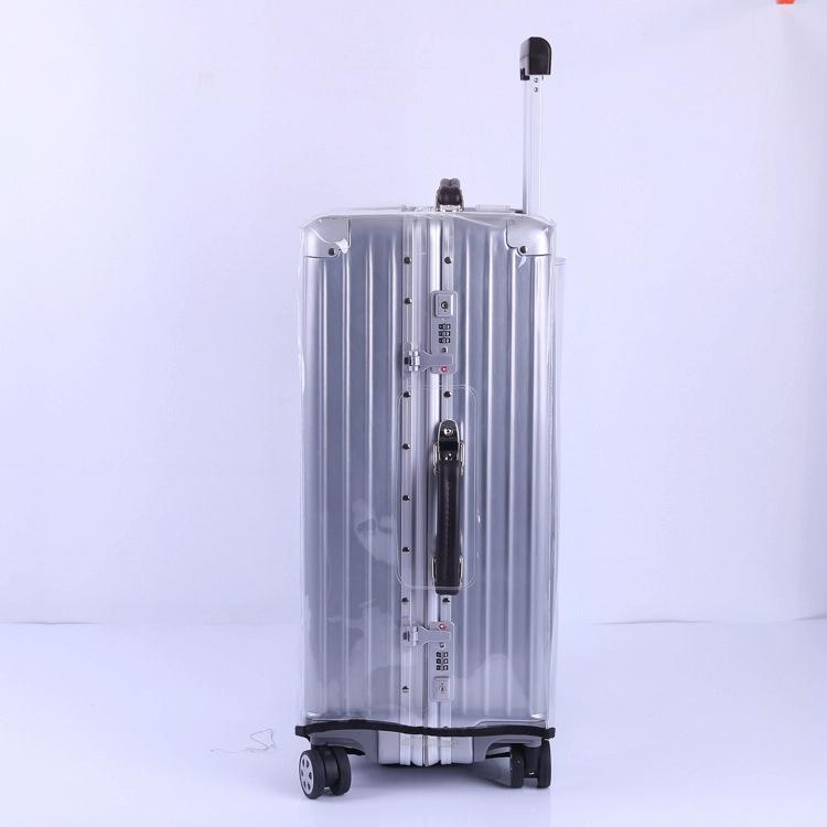 Waterproof Transparent Pvc Trolley Suitcase Cover - 20 Inch Rimless-1915198322998644738