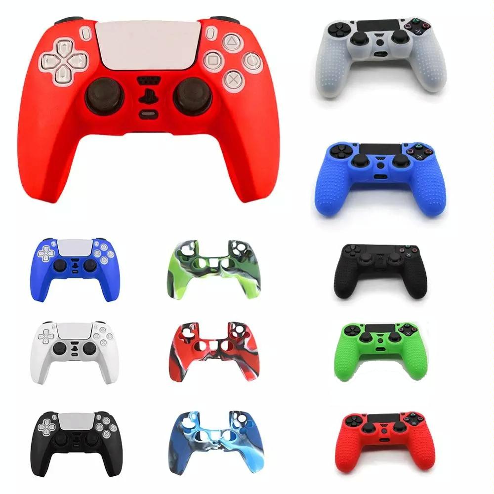 Red Silicone Protective Cover For Ps5 Controller-1915197848916463617
