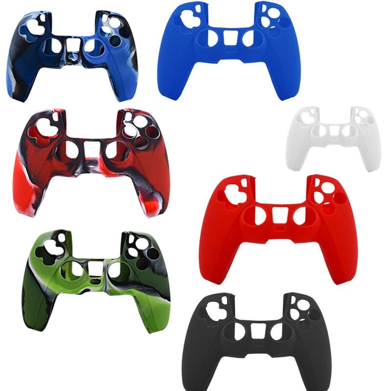 Blue Silicone Protective Cover For Ps5 Controller-1915197994773385218