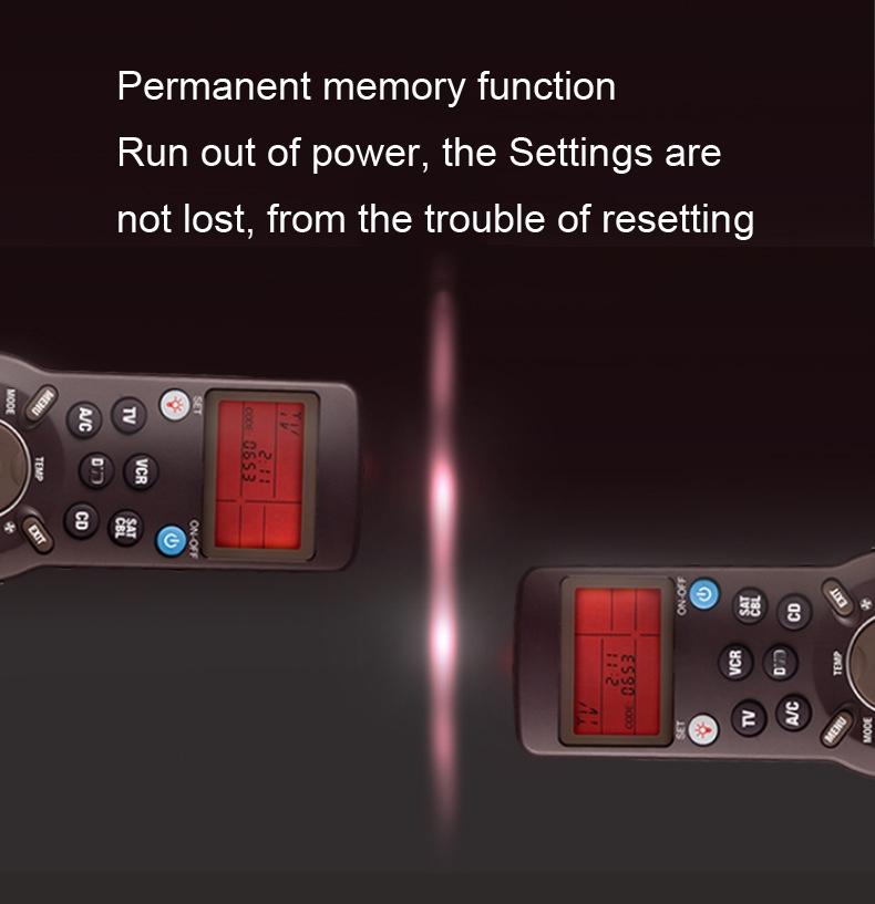 6-In-1 Universal Infrared Learning Remote Control-1915197504924815367