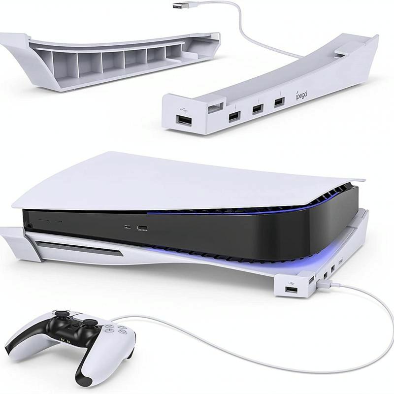 4-Port Usb Hub Base For Ps5 Horizontal Stand-1915197301094223872