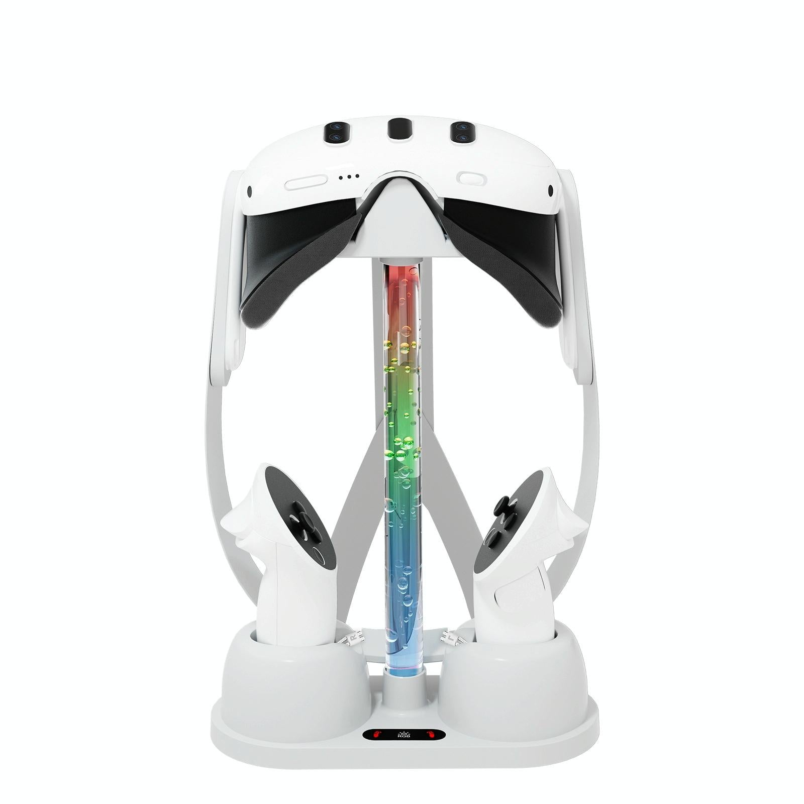 Vr Glasses Charging Base For Meta Quest 3 - Rgb Storage Bracket-1915196927587258368