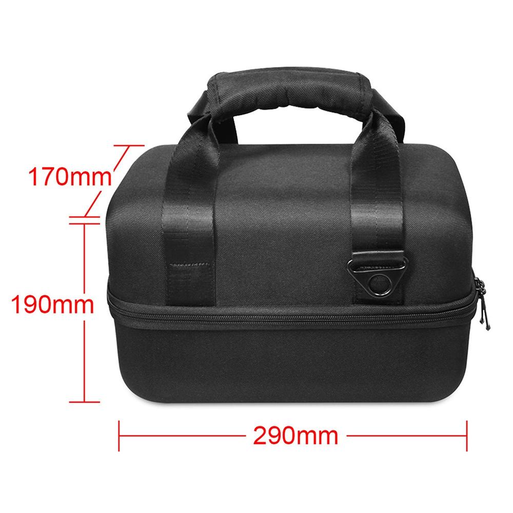 Shock-Absorbing Protective Bag For Devialet Phantom Ii Bluetooth Speaker - Black-1915197129010319362