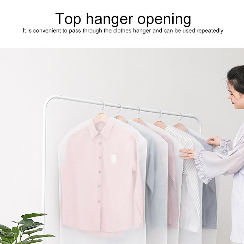 100 Disposable Transparent Dust Bags - 55X80Cm - Pp 4 Wires-1915198307098038275