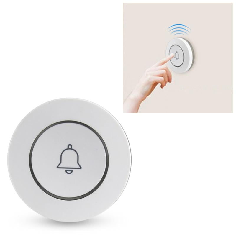 Anti-Theft Wireless Doorbell Button Alarm - Compact-1915198012779532289