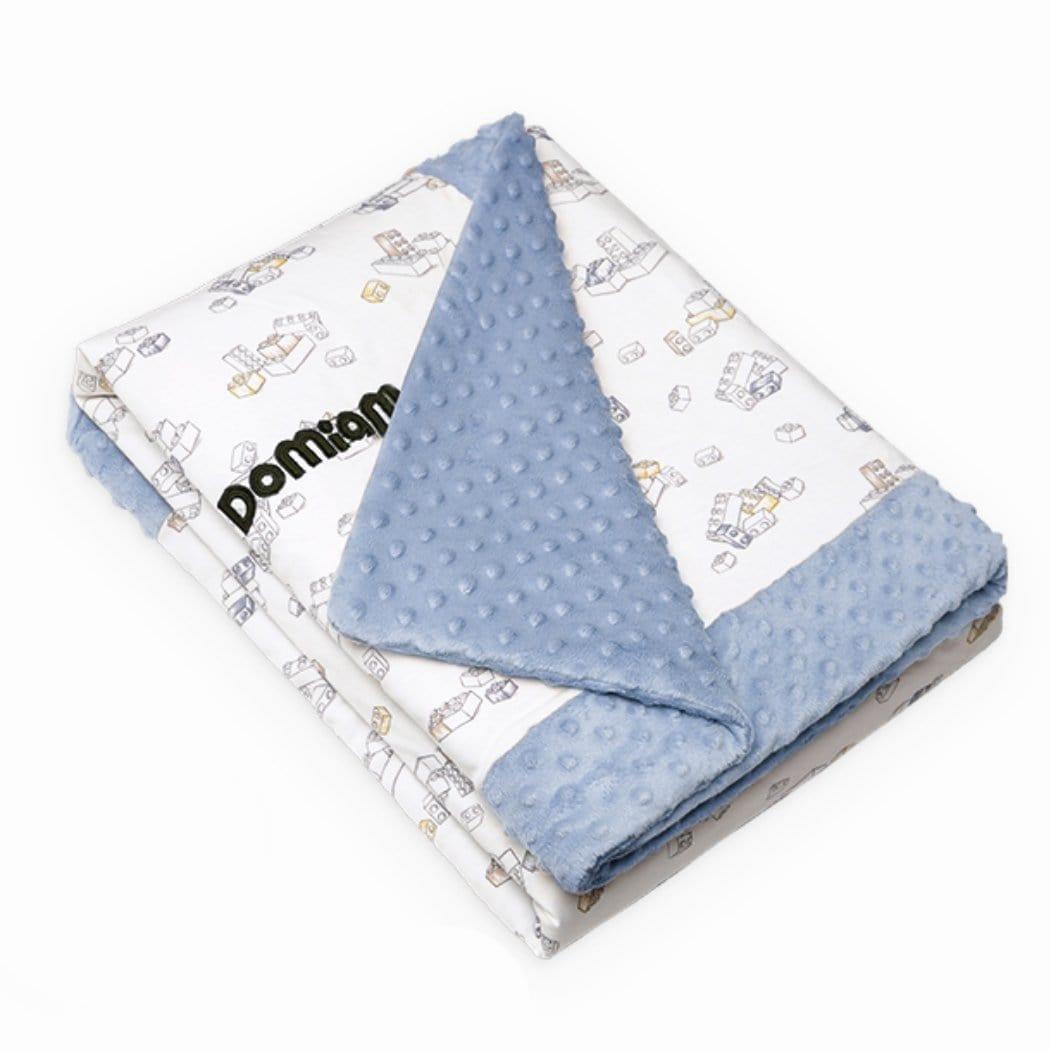 Domimia Thick Padded Minky Cotton Kids Blanket - 2.5 tog-1933335102377562117
