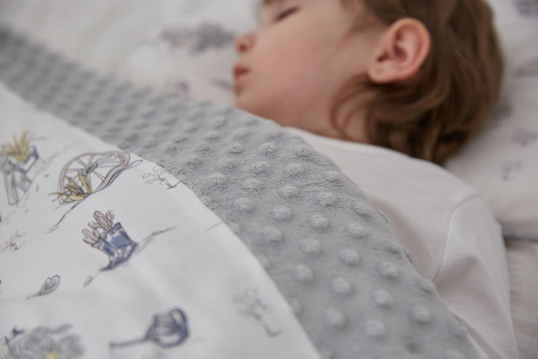 Domimia Thick Padded Minky Cotton Kids Blanket - 2.5 tog-1933335102050406400