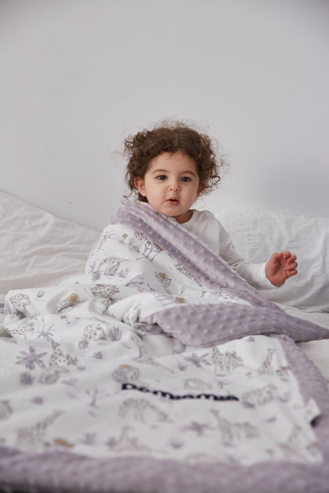 Domimia Thick Padded Minky Cotton Kids Blanket - 2.5 tog-1933335102197207040