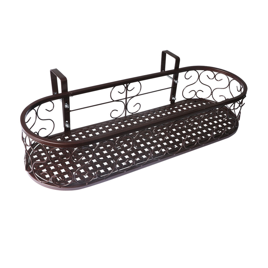 Levede Plant Stand Outdoor Indoor Home Bronze Oval-1942353742942834688