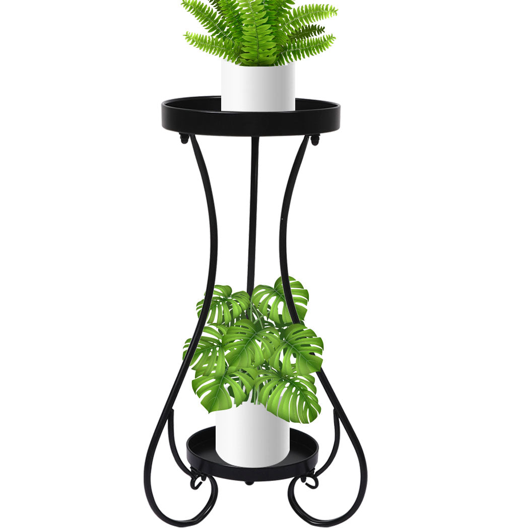 Levede Plant Stand 2 Tiers Outdoor Indoor Large-1942353744465367040