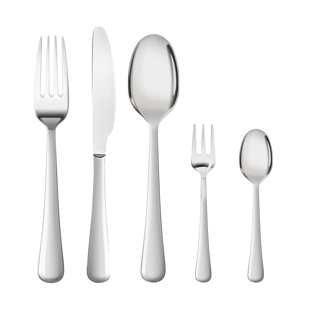 Tableware Cutlery Set Stainless Steel Silver-1942352918267170816
