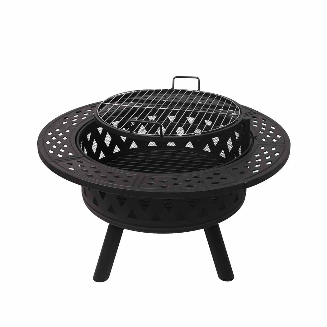 Moyasu Fire Pit BBQ Grill Outdoor Fireplace-1942353059715878912