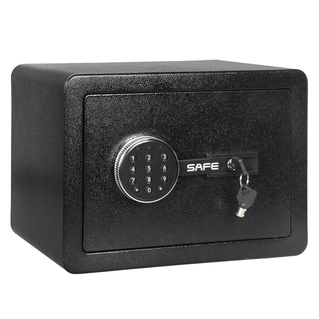 13.8L Digital Security Safe Box Password Key Lock Cash-1937319811759607808