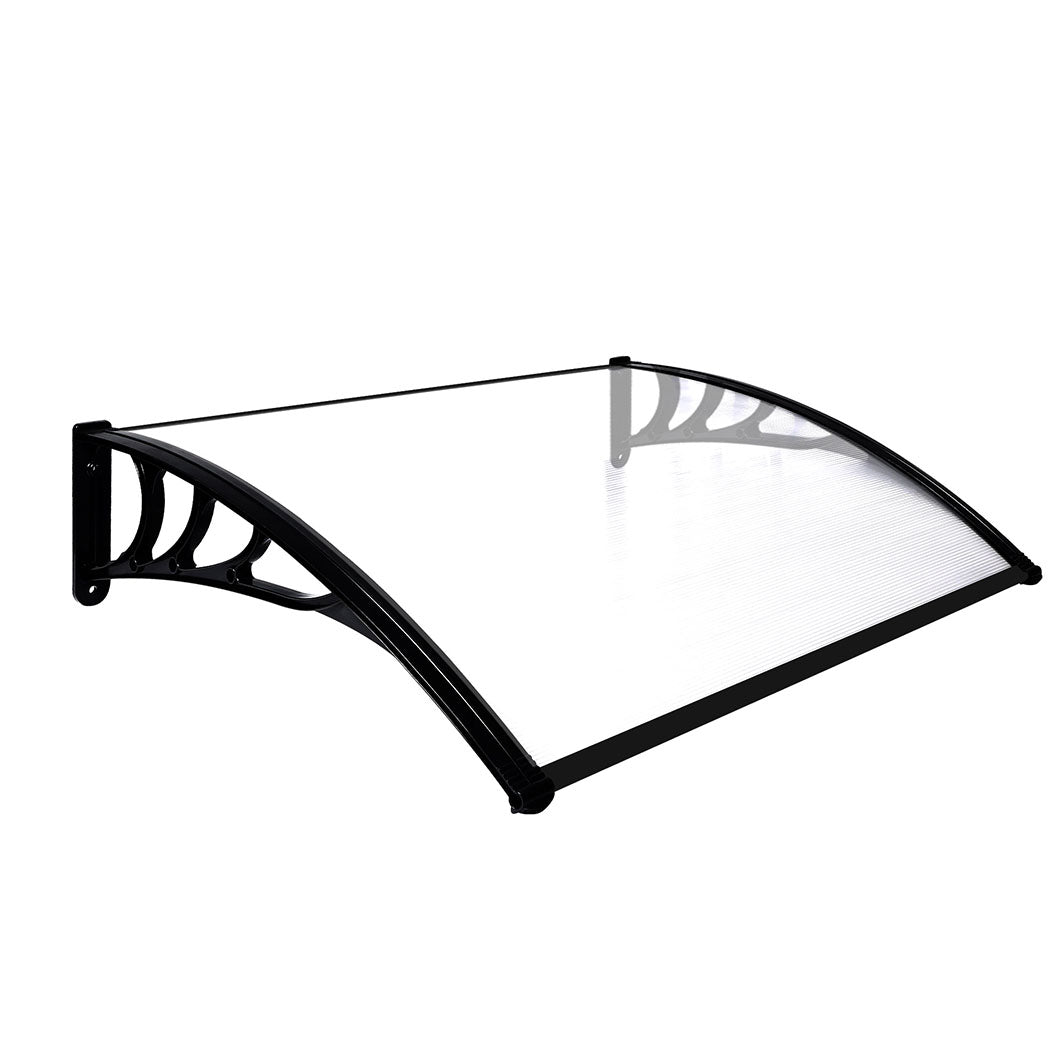 Mountview Window Door Awning Outdoor 1M X 1.2M Transparent 1x1.2M-1942353016363552768