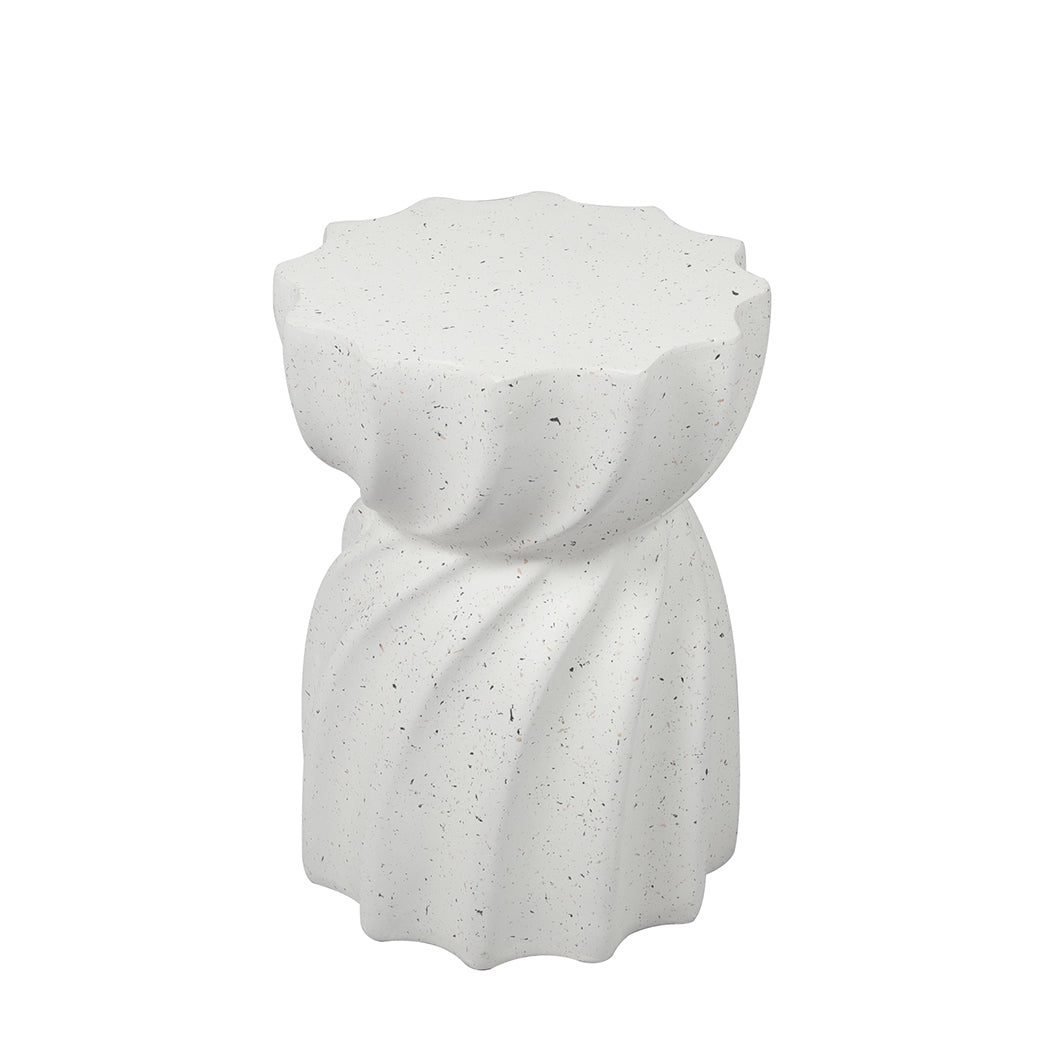 Levede Side Table End Terrazzo Hourglass-1910113292962107392