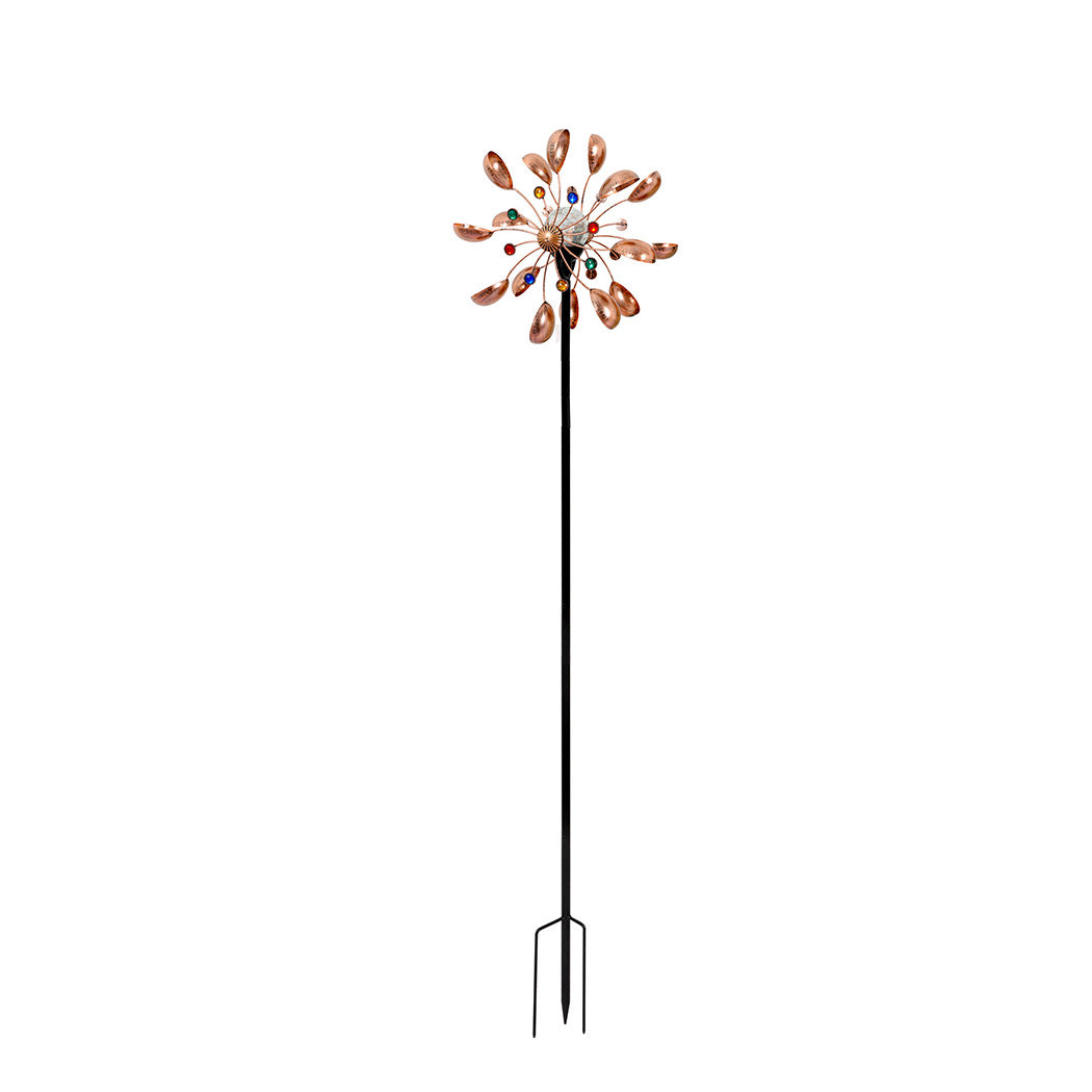 Garden Windmill Solar Light Wind Spinner-1942353775662600192