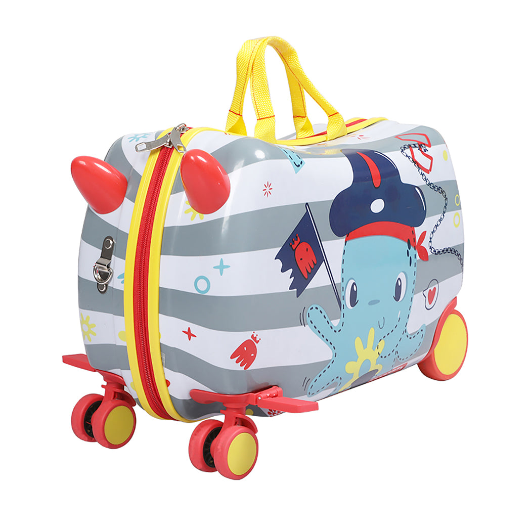 BoPeep Kids Ride On Suitcase Children-1942353266490871808
