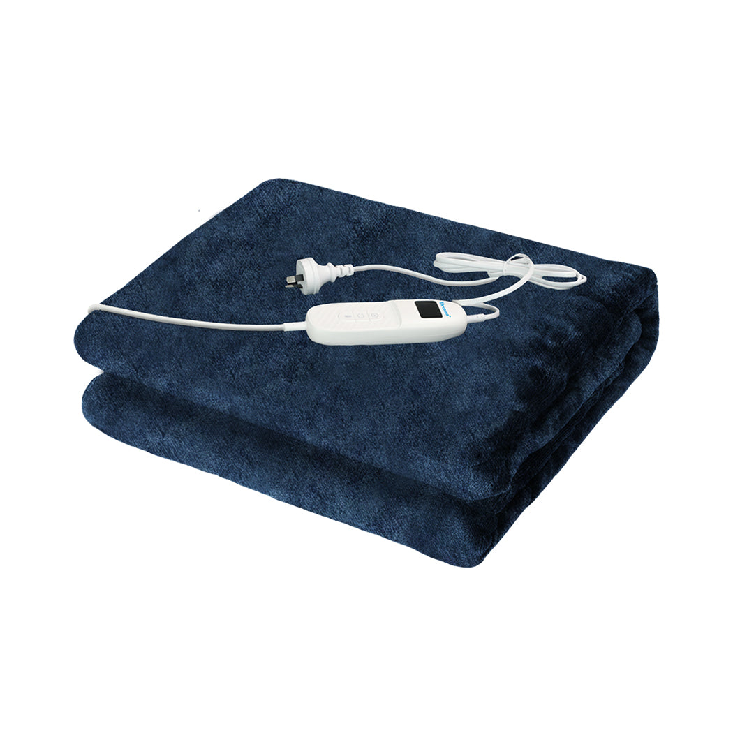 DreamZ Electric Throw Blanket Heated Timer Bedding Washable Warm Winter 160X130-1942353796550234112