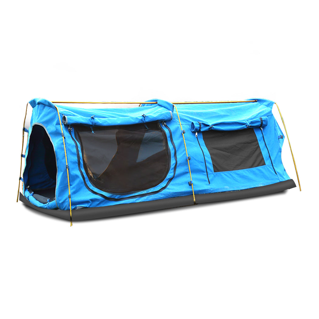 Mountview King Single Swag Camping Swags Blue-1942352883609636864