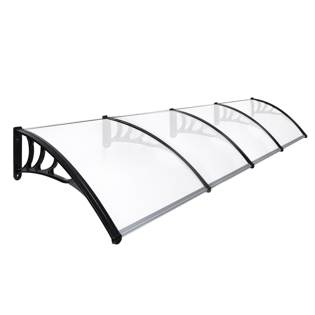 Mountview Window Door Awning Outdoor 1M X 4M Transparent 1x4M-1942353017403740160