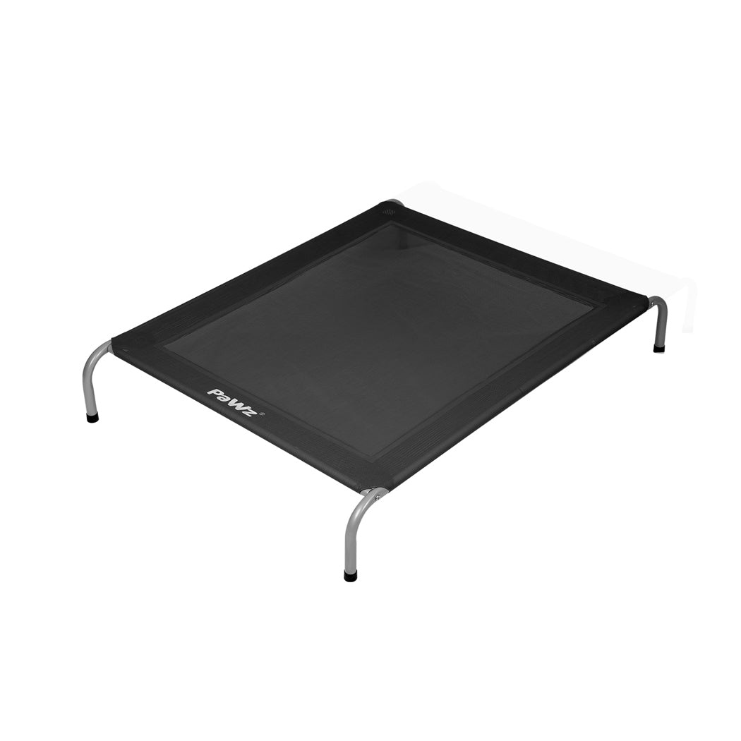 PaWz Elevated Trampoline Pet Bed Dog M Black Medium-1942352768354357248