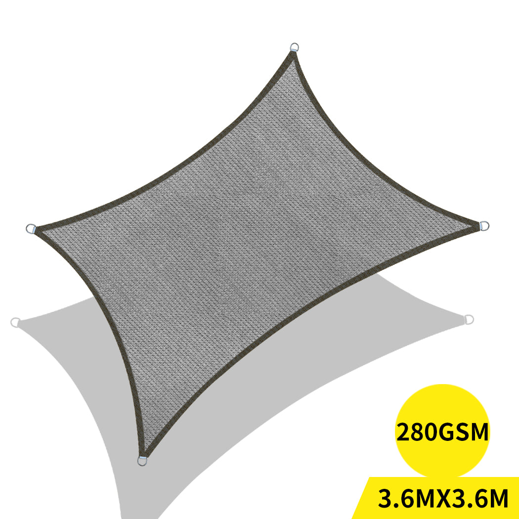 Outdoor Awning Cloth Sun Shades Sail Charcoal 280-1942352868514336768