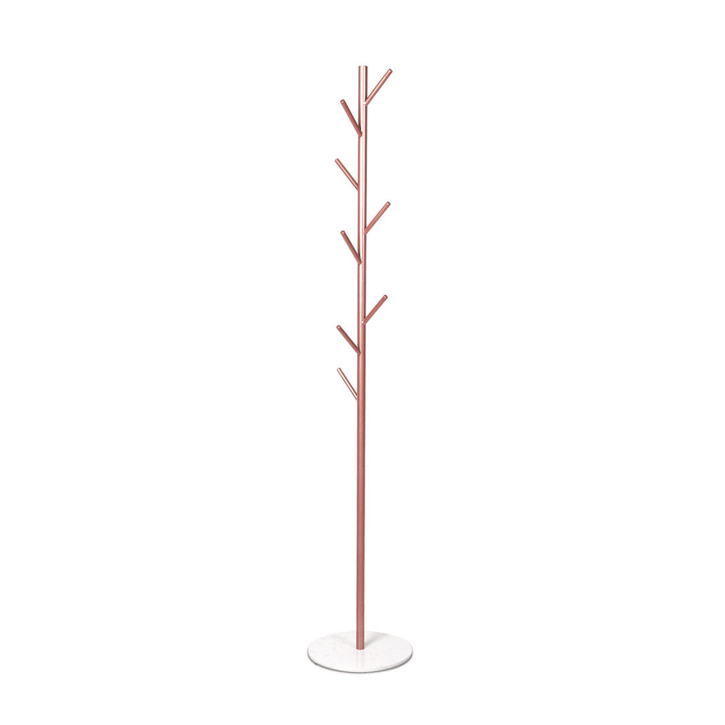 Levede Coat Rack Hat Clothes Stand Hanger Rose Gold Rose Golden-1942353103756070912