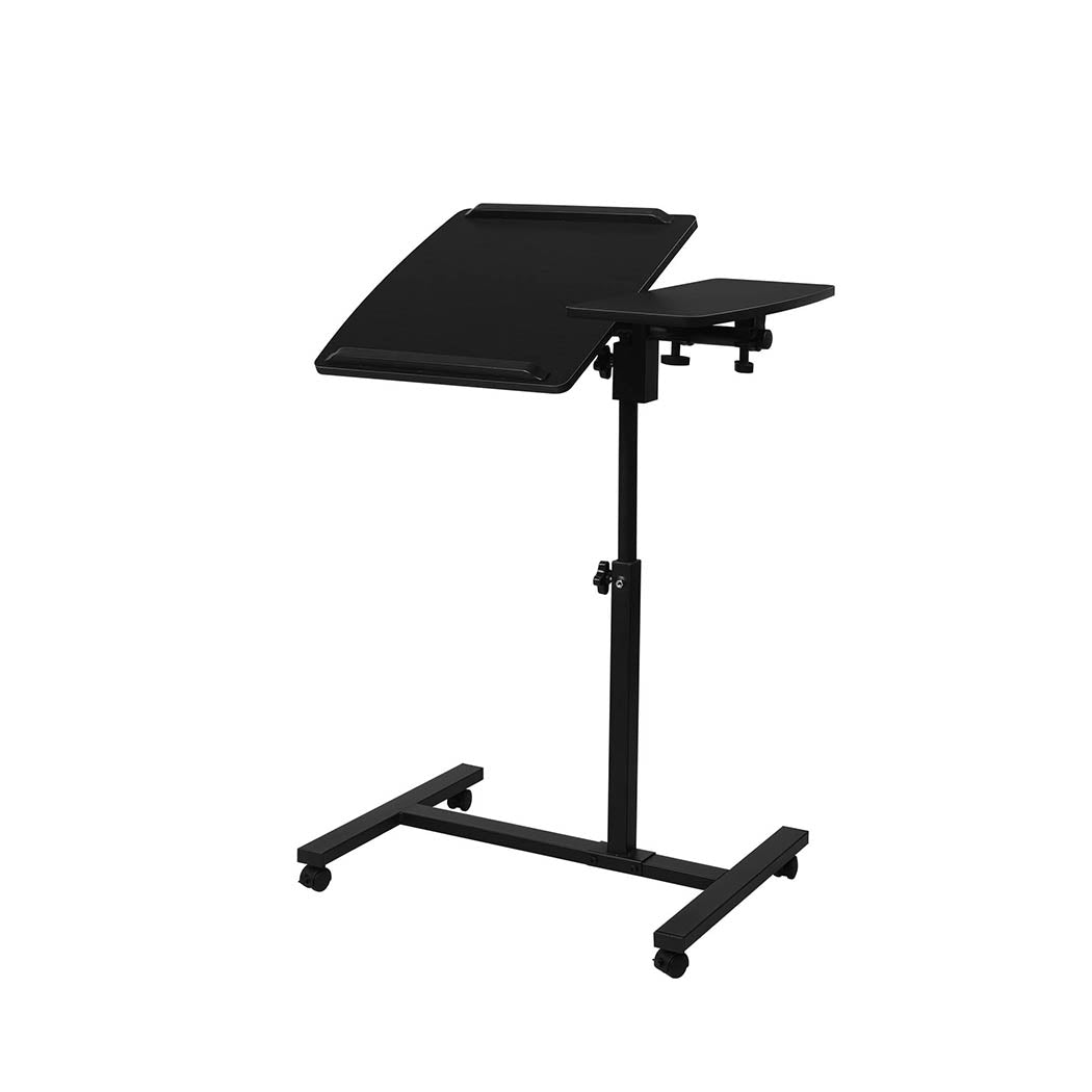 Levede Mobile Laptop Desk Adjustable Black-1919892937110589440
