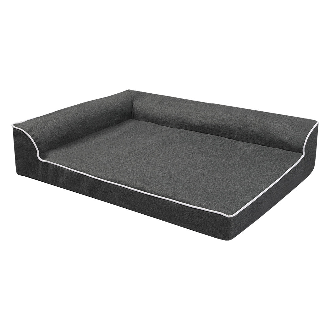 Pawz Orthopedic Dog Bed L Grey-1942353667885764608
