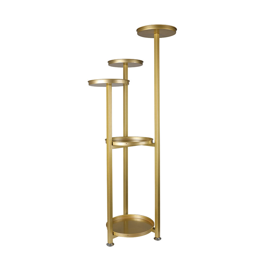 Levede Plant Stand Outdoor Indoor Flower Gold Medium-1942352903725518848