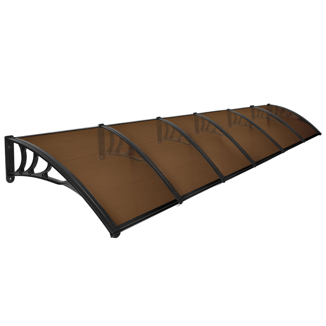 Mountview Window Door Awning Outdoor 1M X 6M Brown 1x6M-1942353017907056640