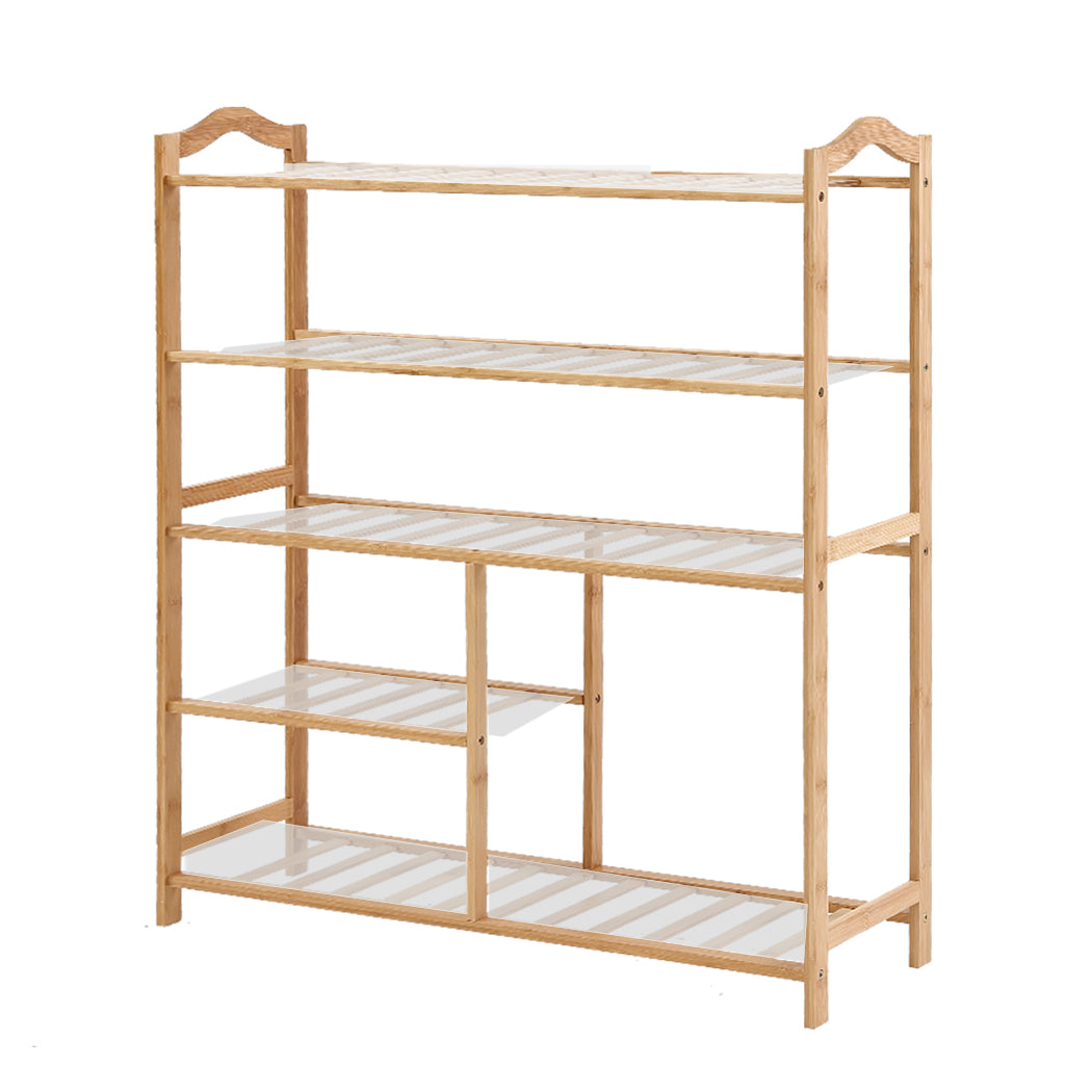 Levede Bamboo Shoe Rack Storage Wooden-1942353135234322432