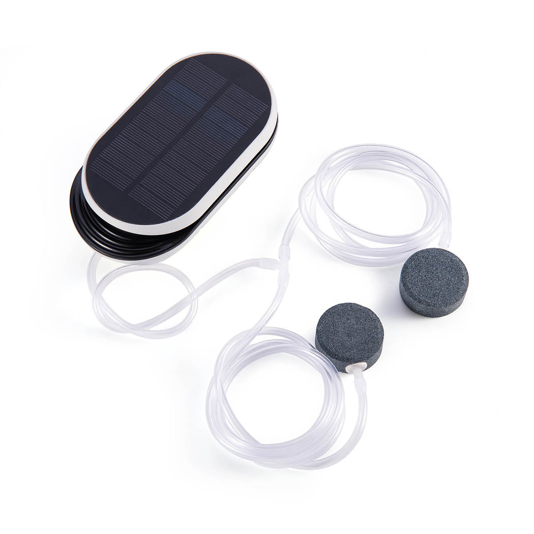 Solar Oxygenator Air Pump Powered Pool-1942352899942256640