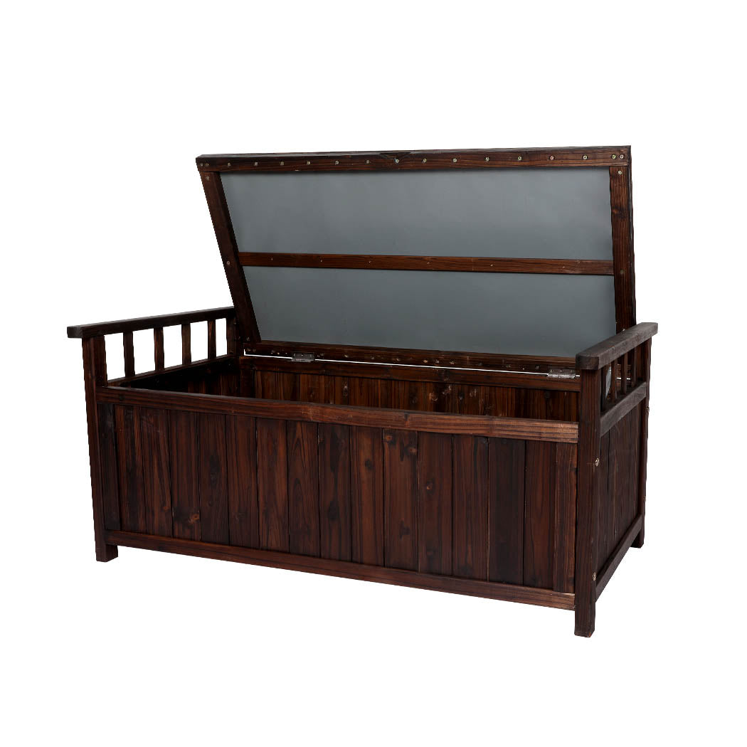 Levede Outdoor Storage Box Garden Bench-1942353023913299968