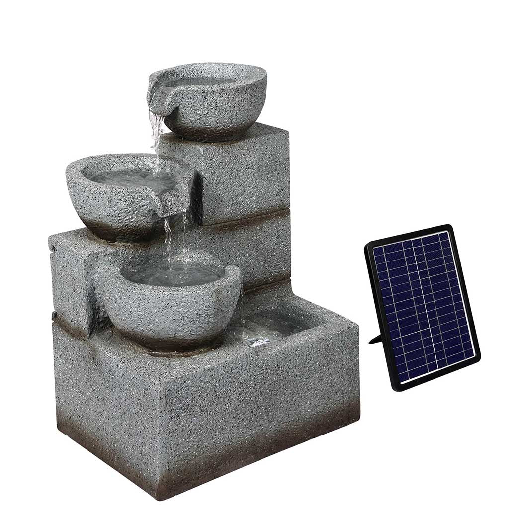 Lambu Solar Fountain Water Bird Bath-1942353752149331968