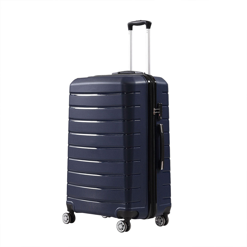 28" Travel Luggage Carry On Expandable Navy-1942352931269513216