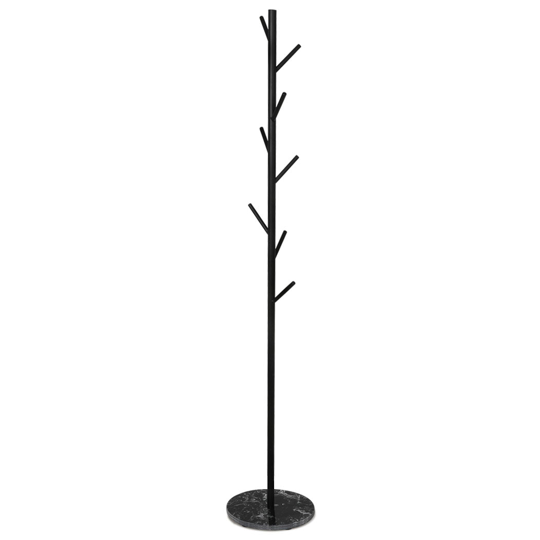 Levede Coat Rack Hat Clothes Stand Hanger Black-1942353103273725952