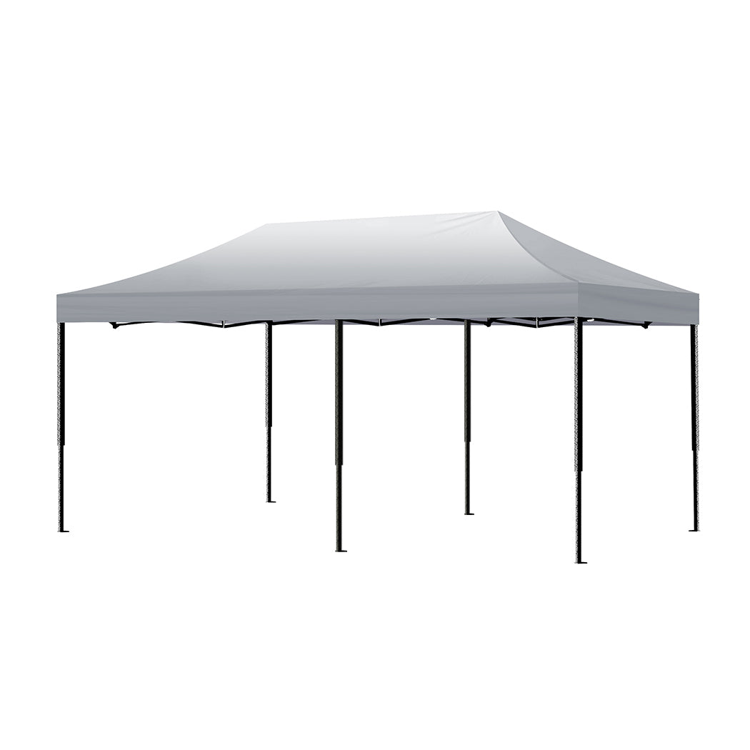 Mountview Gazebo Tent 3x6 Outdoor Marquee Black-1942353792452399104