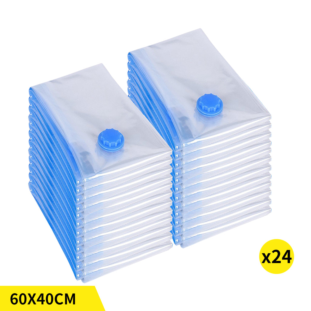 Vacuum Storage Bags Save Space Seal 60x40cm-24PK-1942353154926579712