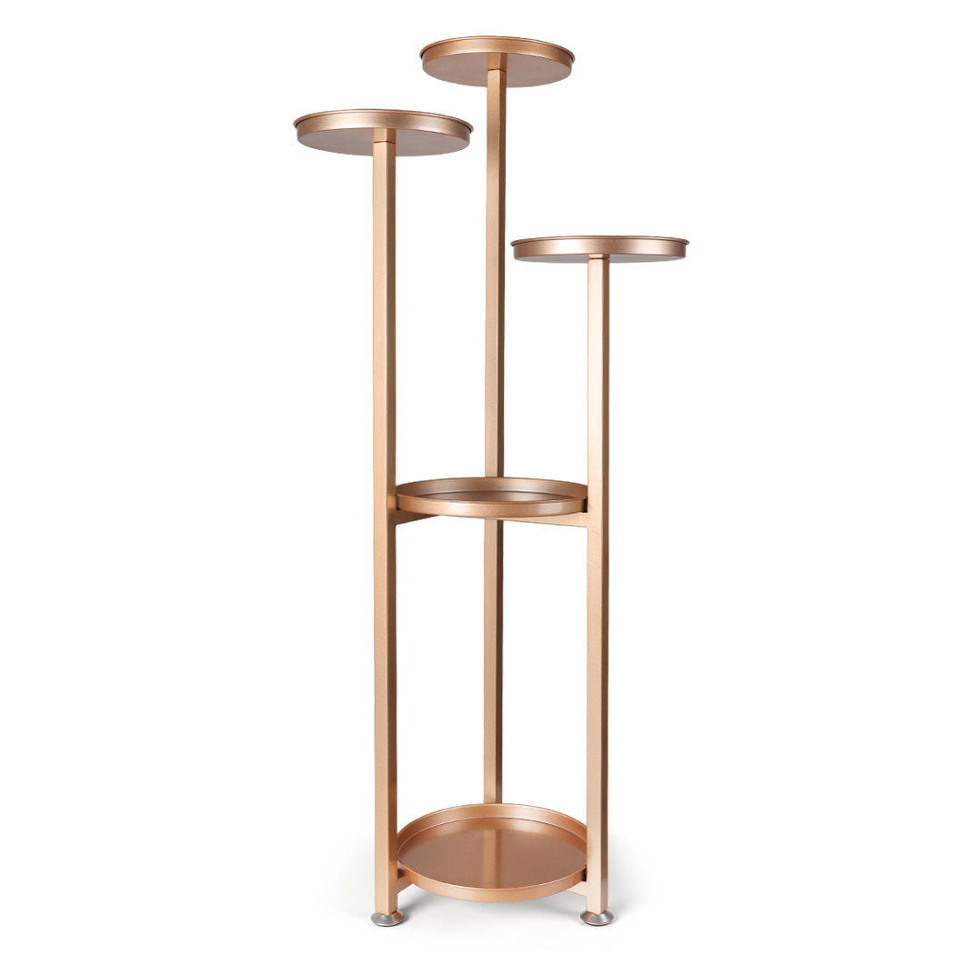 Levede Plant Stand Outdoor Indoor Flower Rose Gold Large-1942352903041847297