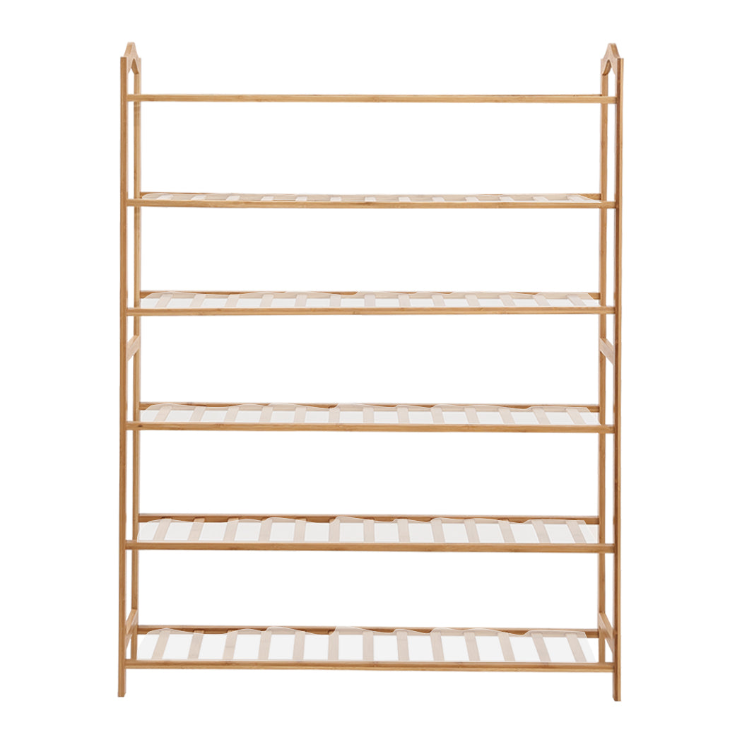 Levede Bamboo Shoe Rack Storage Wooden 70cm-1942353135397900289