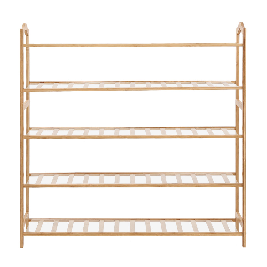 Levede Shoe Rack Bamboo Storage Wooden-1942353134873612289