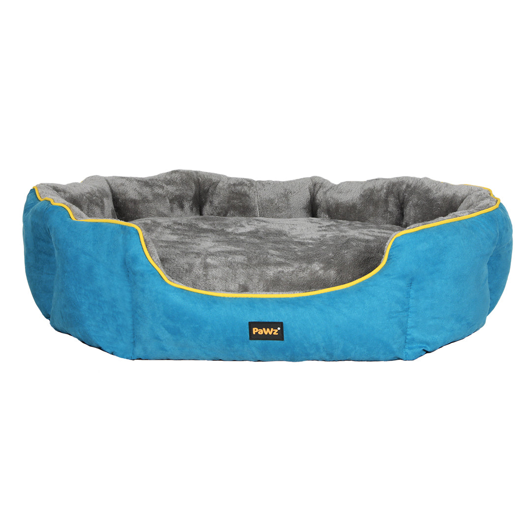 PaWz Electric Pet Heater Bed Heated XL Blue X-Large-1942352737614303233