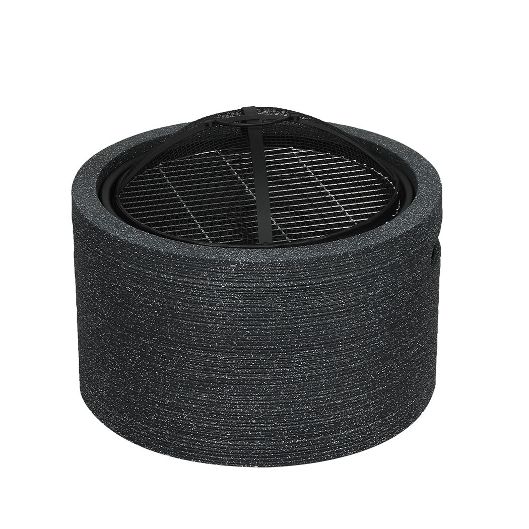 Moyasu Fire Pit BBQ Grill Outdoor Patio-1942353160844742657