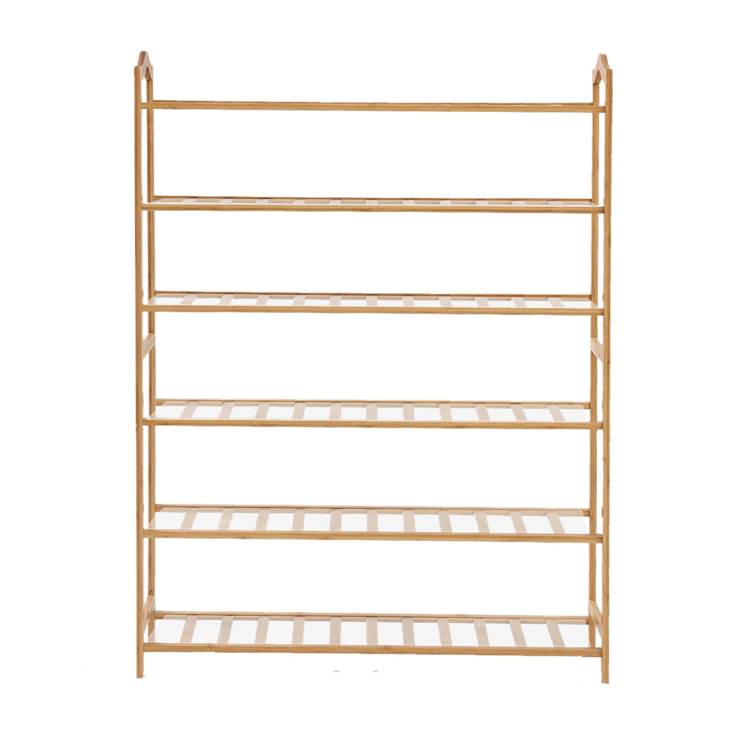 Levede Bamboo Shoe Rack Storage Wooden-1942353134529679361
