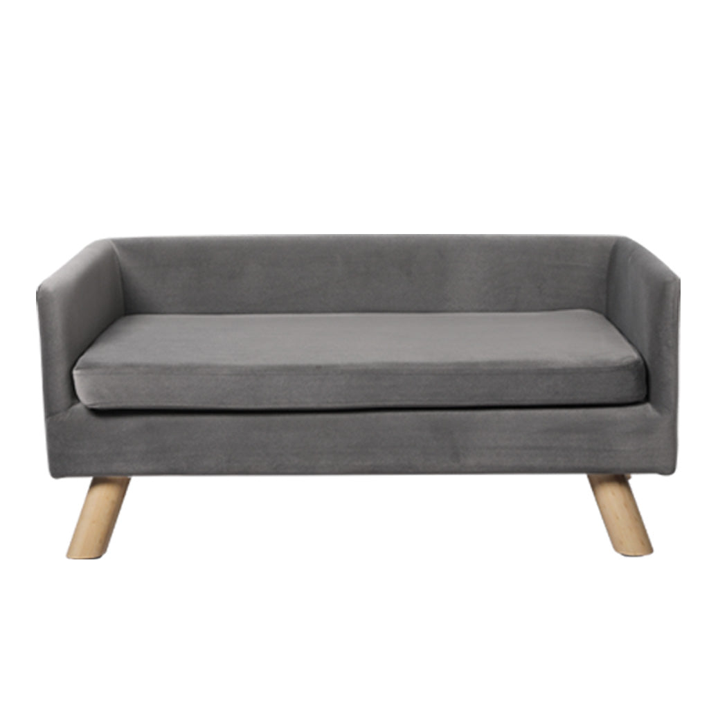 PaWz Pet Sofa Bed Dog Warm Soft Lounge Grey-1942352745336016897