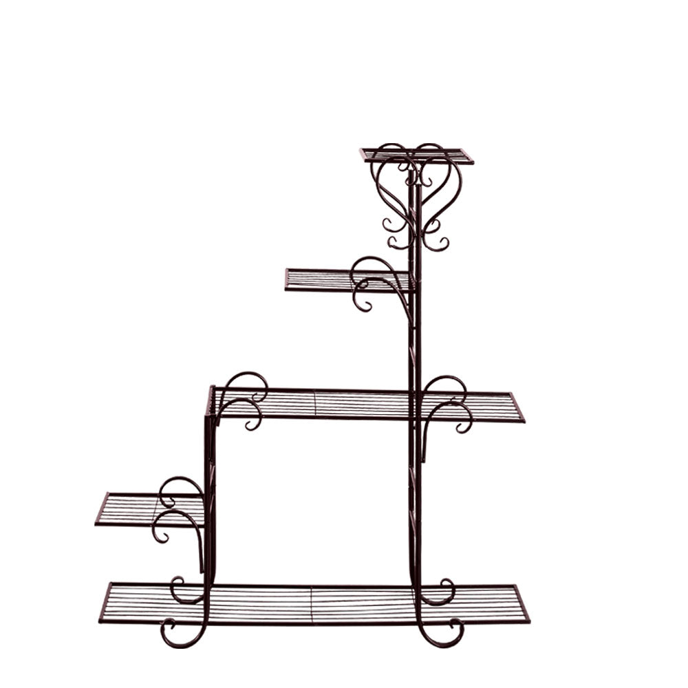 Levede Plant Stand Outdoor Indoor Metal Bronze-1942353740409475073