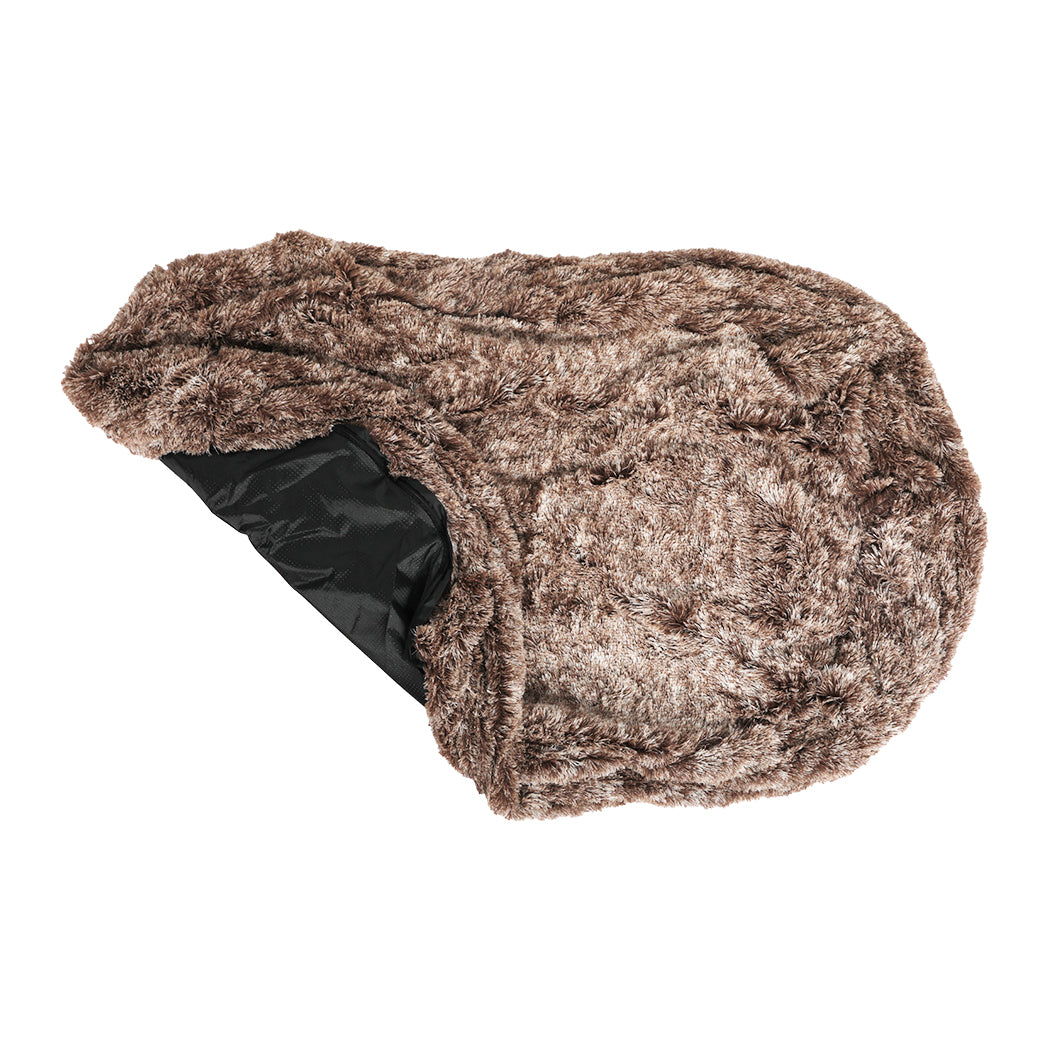 PaWz Replacement Pet Bed Cover Zipper Brown Cover-1942352750109134849